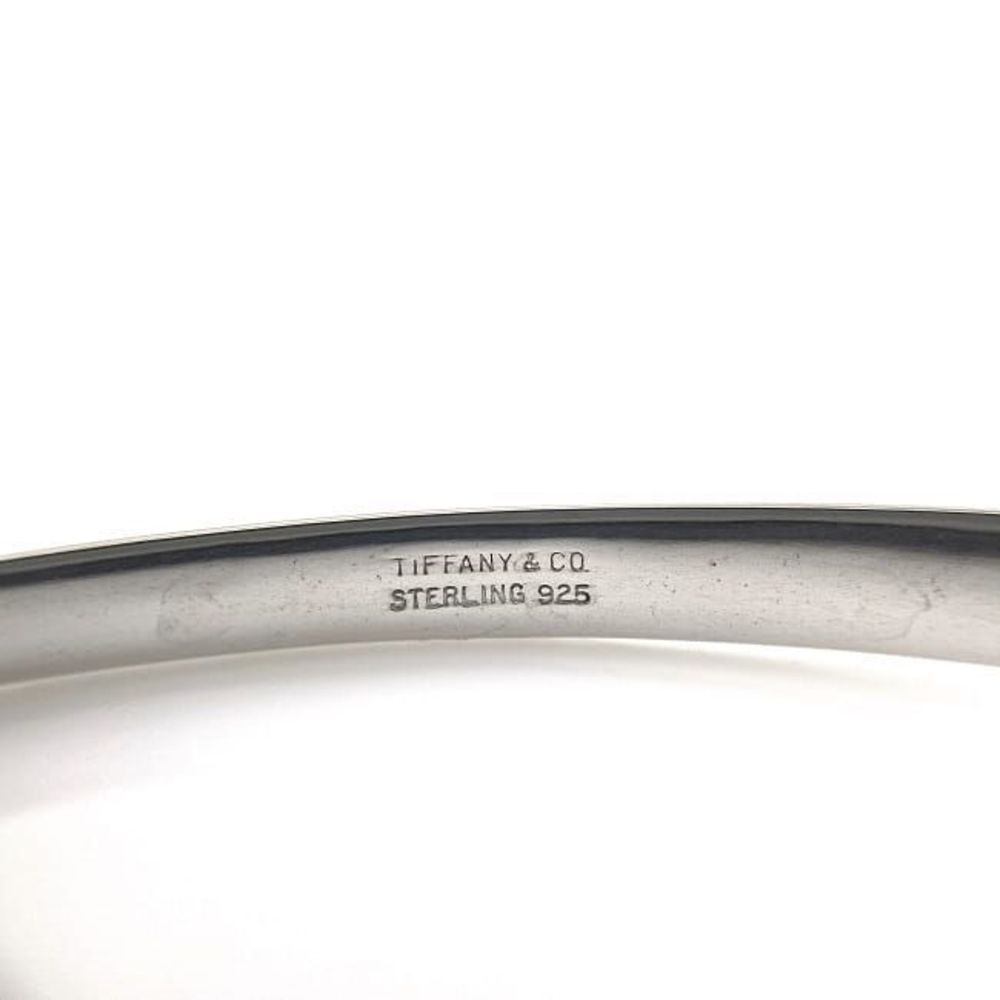Tiffany Bangle Double Loop Silver - image 5